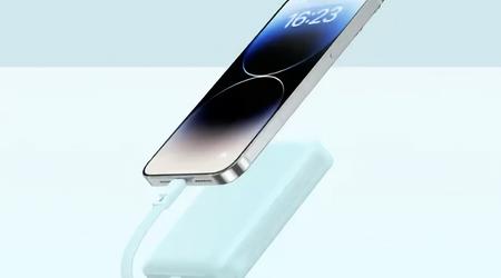 Baseus presenta una batería de 10.000 mAh con cable integrado y carga inalámbrica