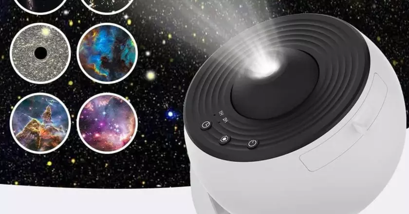 Proyector de estrellas galaxia planetario VanSmaGo 