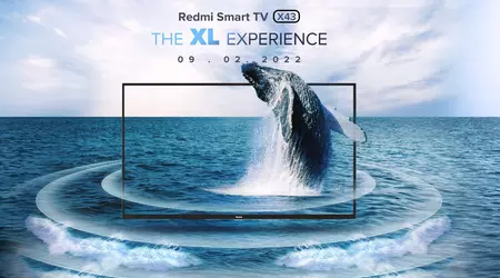 Redmi Smart TV X43 con soporte Dolby Vision y altavoces de 30W se presentará el 9 de febrero