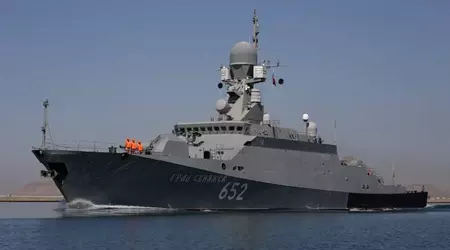 DIU ataca el barco de combate Kalibriv con un ataque combinado de drones
