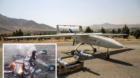 Los rusos en Crimea derriban su propio dron Mohajer-6, haciéndolo pasar por un dron ucraniano