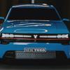 Un modelo a escala del nuevo Yugo en el Car Design Event