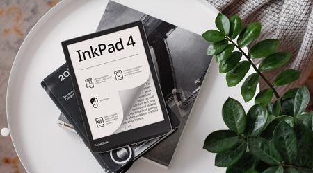 PocketBook InkPad 4: libro electrónico de 7,8" con altavoz, Bluetooth y protección IPX8