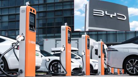 BYD abrirá 15,000 megavatios de cargadores rápidos en toda China bajo nuevos acuerdos de asociación