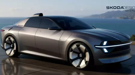 Škoda presentó una interpretación moderna del legendario sedán 100