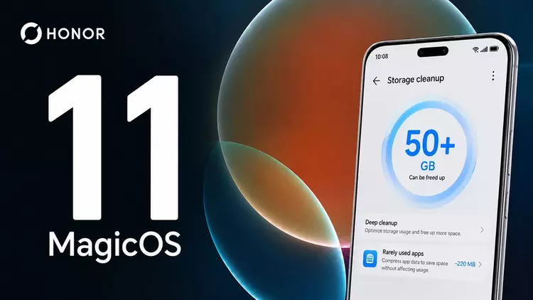 Honor MagicOS 11: hasta 50 GB ...