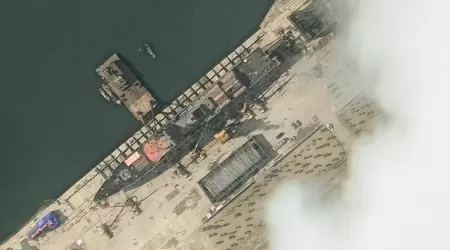 Corea del Norte finalmente levanta el destructor dañado: qué pasará con el "orgullo de la flota"