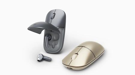 El ingenioso invento de Honor: la compañía ha combinado un ratón inalámbrico con un estuche de carga para auriculares TWS