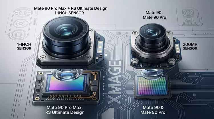 Huawei Mate 90: sensor de 1 ...