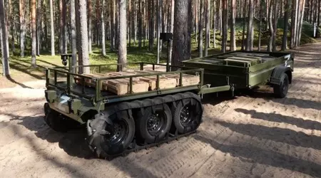 Rusia está probando un nuevo dron terrestre Volchanin en el campo de batalla en Ucrania