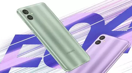 Samsung Galaxy F04: chip MediaTek Helio P35, cámara dual, batería de 5000 mAh y Android 12 Go Edition por 90€.