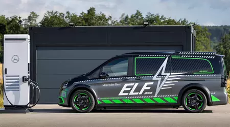 Mercedes-Benz mostró ELF — un laboratorio eléctrico sobre ruedas con una opción de carga para todos los gustos
