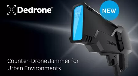 DeDrone presenta la pistola DroneDefender actualizada para la supresión de drones
