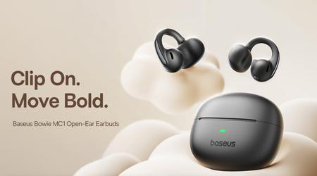 Alternativa a Huawei FreeClip: nuevos auriculares Baseus Bowie MC1 con Bluetooth 5.4