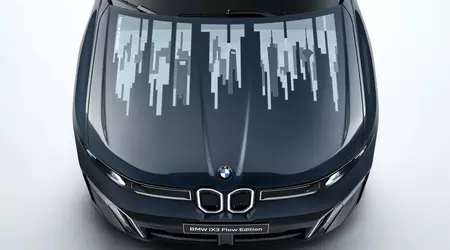 BMW iX3 Flow Edition: el capó que cambia de imagen con tinta electrónica
