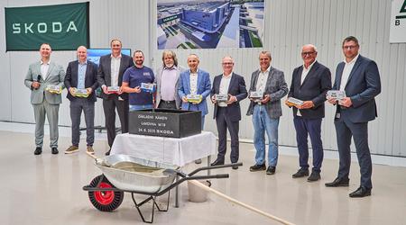 Škoda Auto ha comenzado la construcción de una tienda de pintura de alta tecnología con una capacidad de hasta 1,600 carrocerías por día