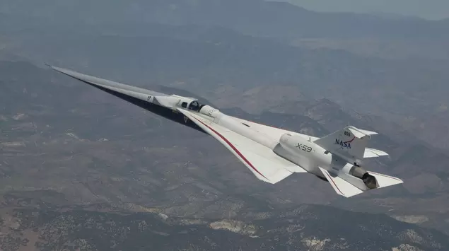 El X-59 de la NASA se ...