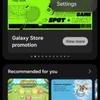 Captura de pantalla del centro de juego con el Galaxy S25