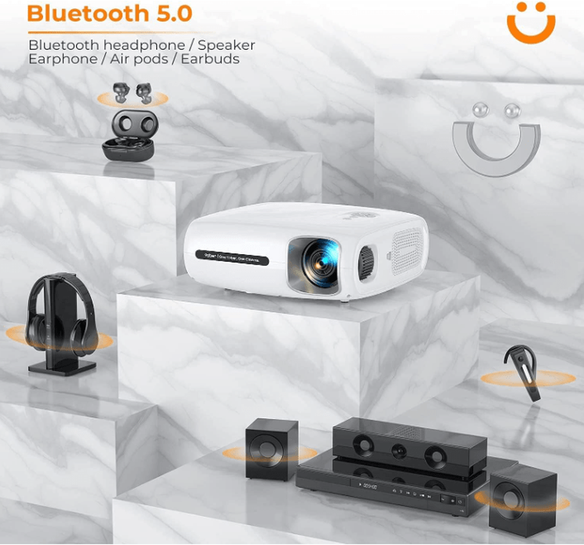 Proyector digital YABER V7 Proyectores Yaber