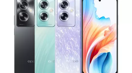 OPPO A2 5G: pantalla LCD de 90 Hz, chip MediaTek Dimensity 6020, hasta 512 GB de almacenamiento, cámara de 50 MP y un precio a partir de 232 €.