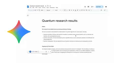 Google Docs ha aprendido a 'leer en voz alta': la nueva función Gemini convierte documentos en audio