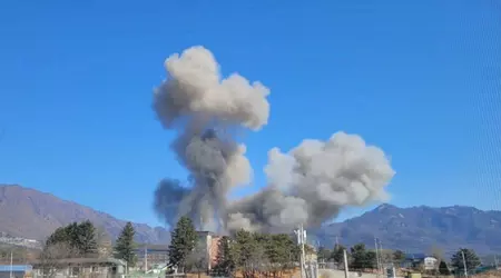 Un caza surcoreano KF-16 lanza accidentalmente 8 bombas sobre edificios residenciales y una iglesia: hay víctimas