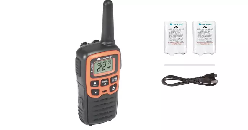 Midland- T51VP3 walkie talkies para camping