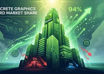 Nvidia obtiene el 94% del mercado ...