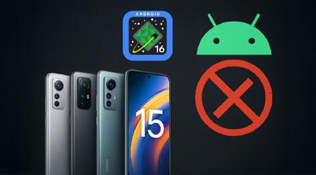 Más de treinta modelos de Poco, Redmi y Xiaomi no recibirán Android 16 (lista)