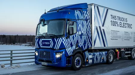 El camión eléctrico Renault Trucks Diamond Echo ha recorrido 23.000 kilómetros por toda Europa a temperaturas de hasta -19 °C.