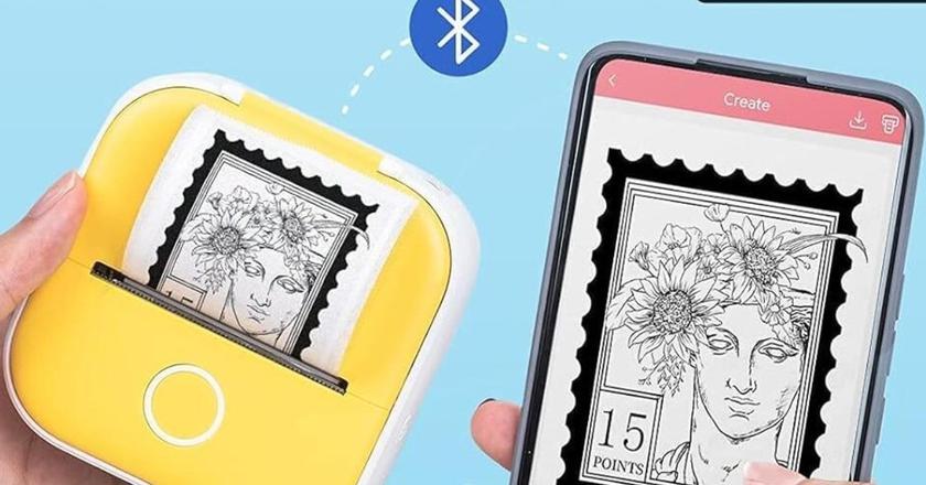 Mini T02 máquina para hacer pegatinas profesional