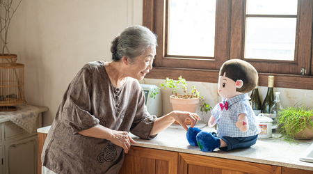 Corea del Sur regala robots a los ancianos