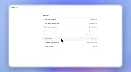 ChatGPT ahora te ayuda a programar tareas y crear recordatorios