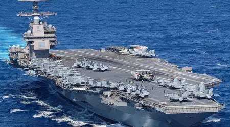 Estados Unidos ha enviado a Israel el mayor portaaviones del mundo, el USS Gerald R. Ford, junto con cinco destructores de la clase Arleigh Burke y el crucero de misiles USS Normandy.