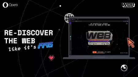 30 años de evolución del internet: Opera lanzó el archivo interactivo Web Rewind, que muestra el desarrollo paso a paso de la World Wide Web