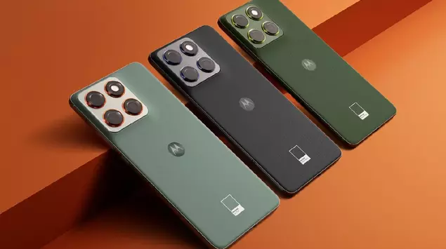 El smartphone ultradelgado Motorola Edge 70 ...