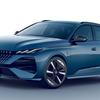 Peugeot 308 SW actualizado, vista lateral