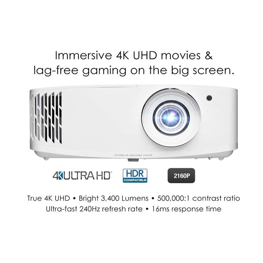 Proyector doméstico Optoma UHD50X Revisión del proyector Optoma 