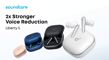 Anker presenta los nuevos auriculares Soundcore Liberty 5 con mejor cancelación de ruido y larga duración de la batería