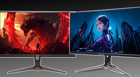 Acer ha presentado dos nuevos monitores para juegos: 4K para estetas y 600Hz para eSports