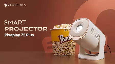 Zebronics PixaPlay 72 Plus: pantalla de 120 pulgadas por unos 60 dólares, pero solo en India