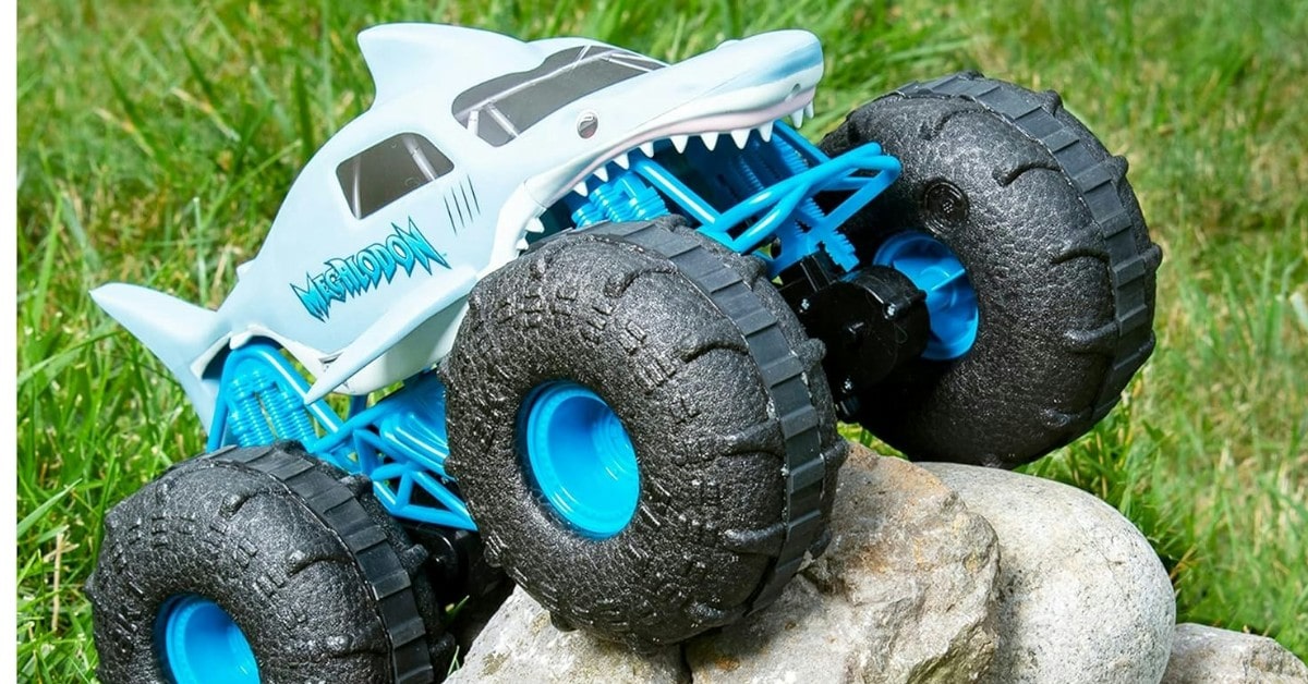 Coche teledirigido oficial Megalodon big foot 1:15