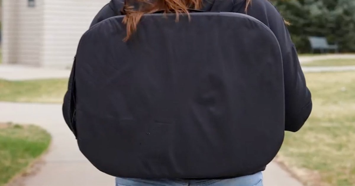 Silla plegable calefactada ACELETIQS para gradas