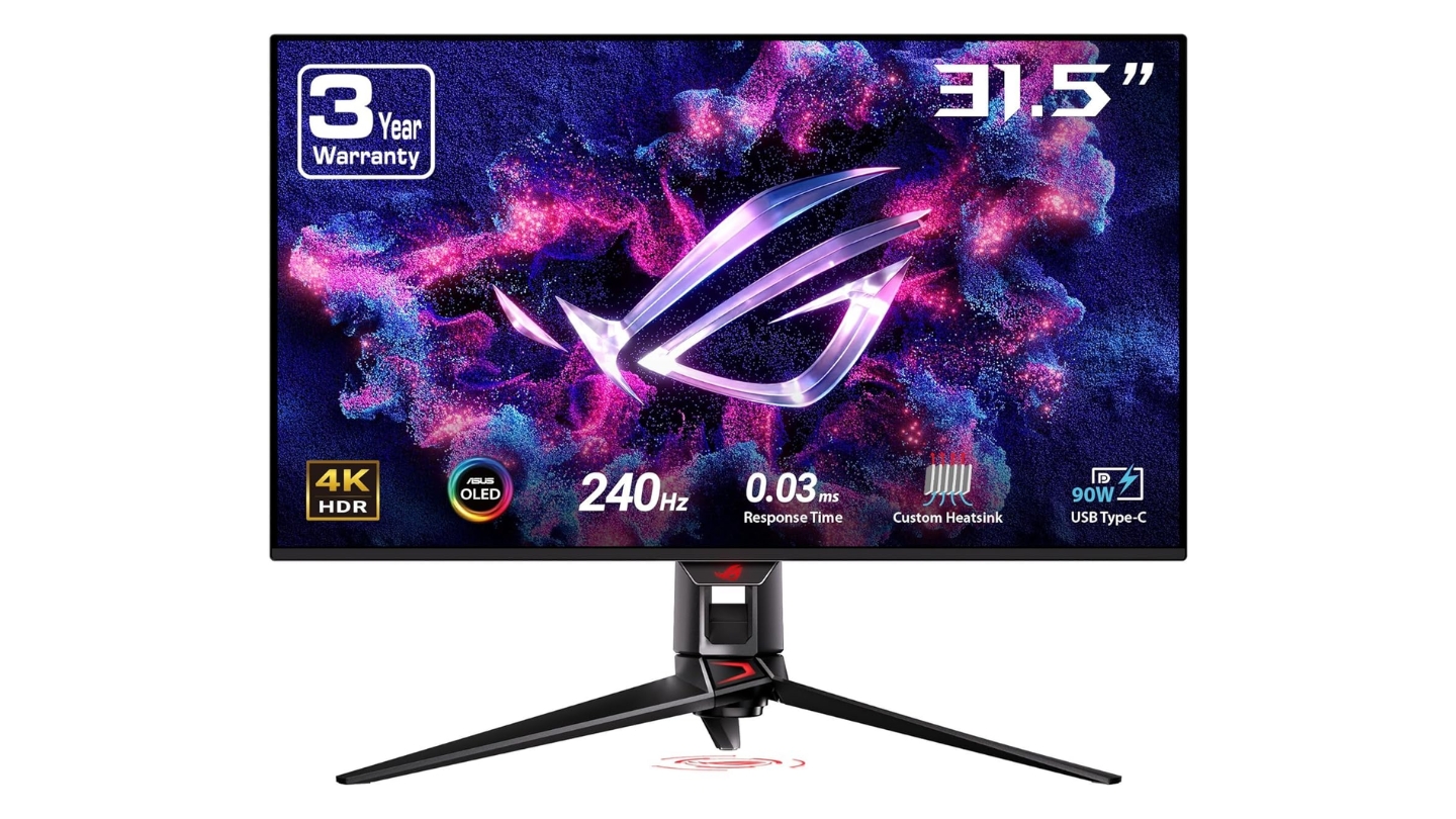 Monitor de juegos ASUS ROG Swift OLED PG32UCDM de 32 pulgadas