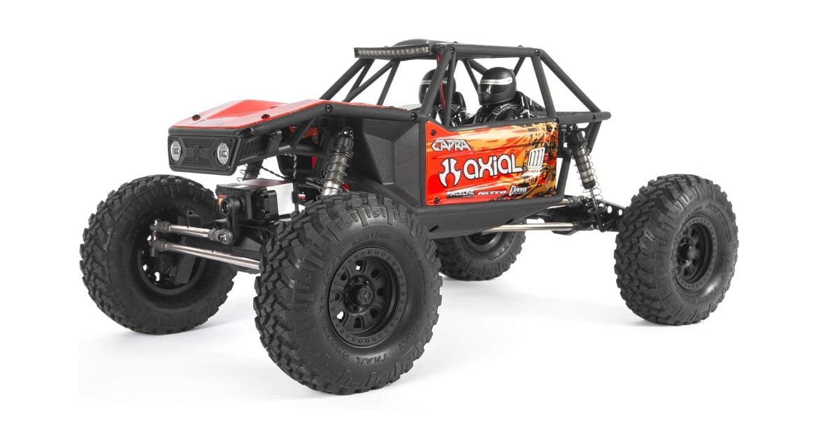 AXIAL CAPRA 1.9 Unlimited 4WD RC Rock Crawler Trail Buggy coches rc caro