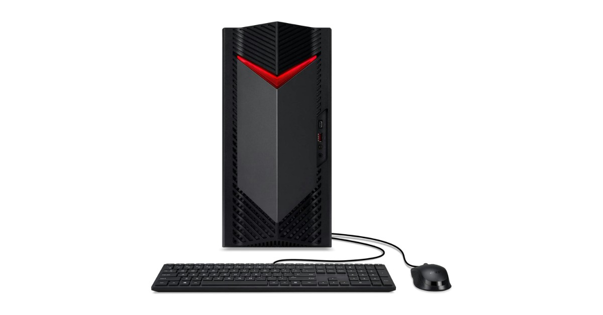 Acer Nitro 50 mejor PC gaming por menos de 1000 euros