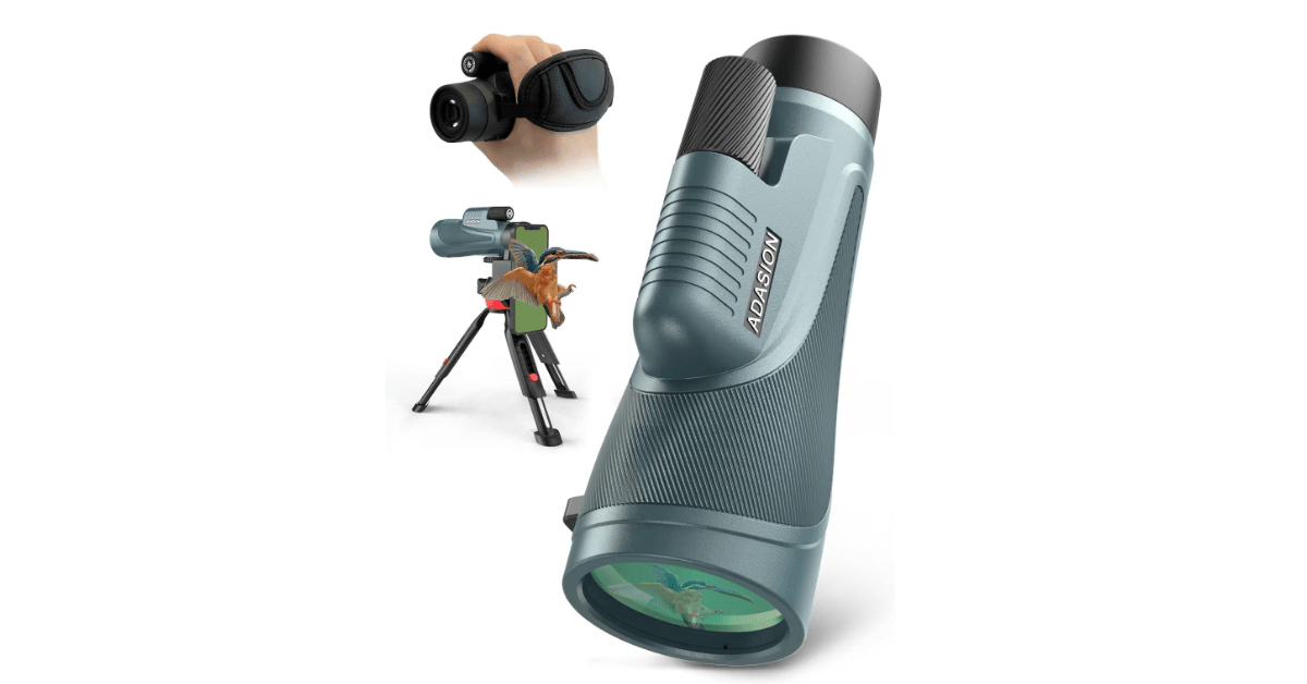 Monocular HD Adasion 12x56 para smartphone