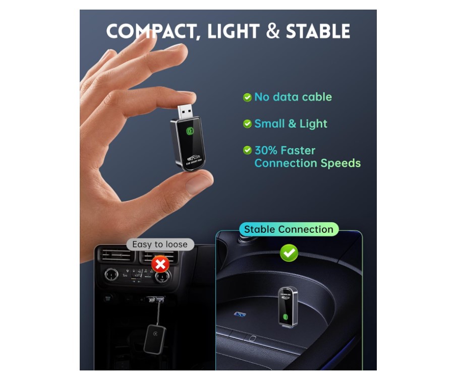 Amzfeel el mejor carplay inalambrico