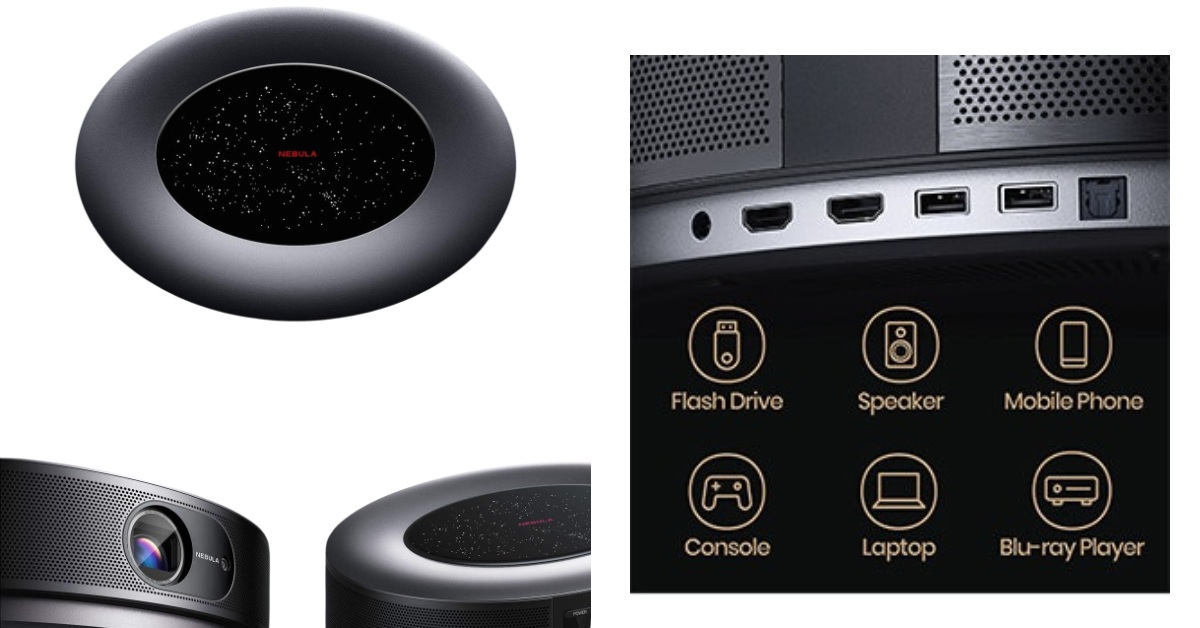 Anker Nebula Cosmos Max proyector con roku