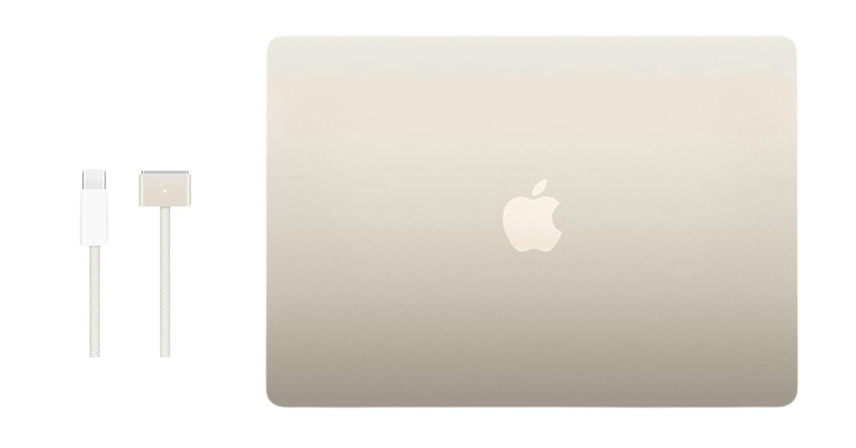 Apple 2024 MacBook Air laptop para podcasting